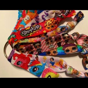 Set of 10 Hair Ties Mangobands Stocking Stuffers